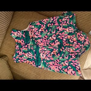 Two piece baby set. Floral Lilly Pulitzer 12-18 months